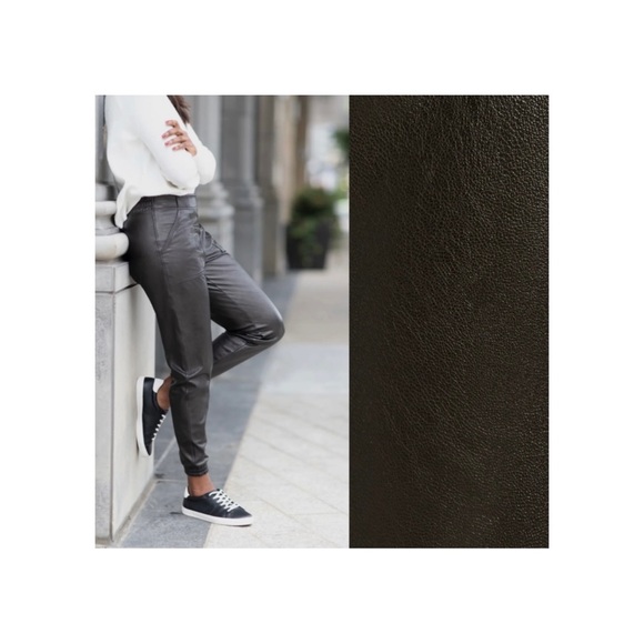 Spanx Faux Leather Joggers - Picture 3 of 6